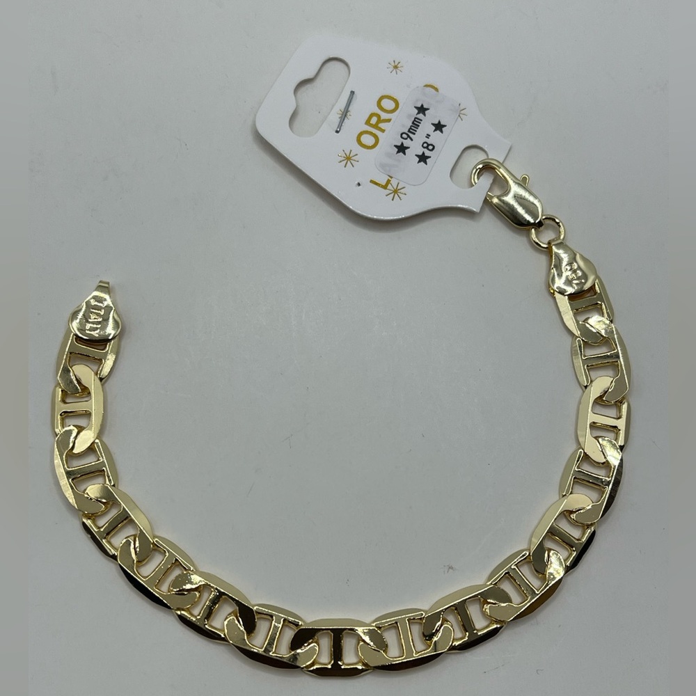 Gold filled Chain Bracelet for men’s 9mm